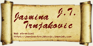 Jasmina Trnjaković vizit kartica